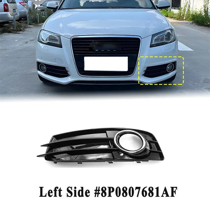 Audi A3 8P S-Line 09-12 Fog Light Grille Bezel Chrome Pair Left Side – Car Accessories | MotorWorld Marketplace