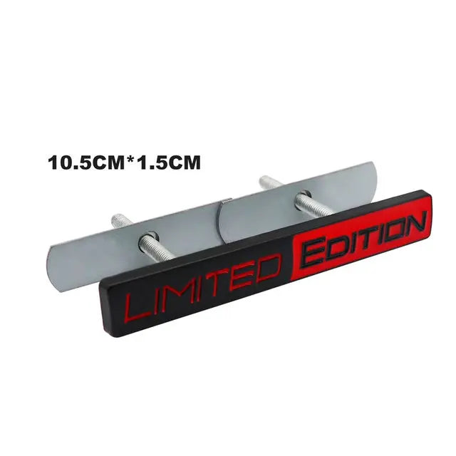 Universal Limited Edition Metal Emblem Badge