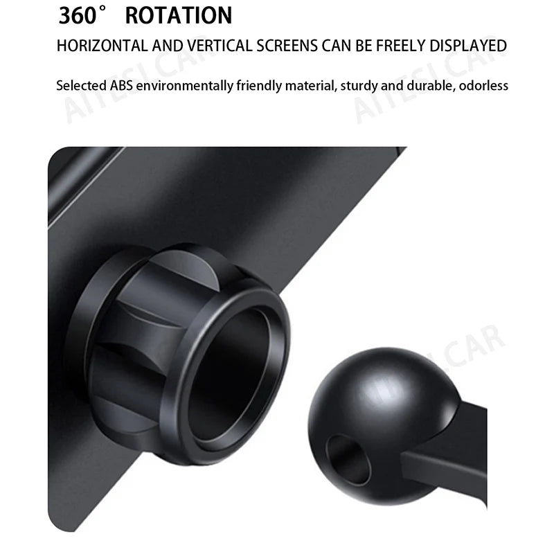 Magnetic Phone Mount for Tesla Y/3 2024-25, ABS, Rotatable – Car Accessories | MotorWorld Marketplace