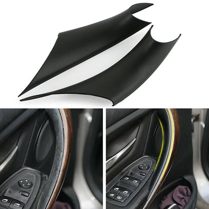 Paire de couvre-poignées de porte noirs pour BMW Série 3 et 4 F30 et F35 (2012-2018)