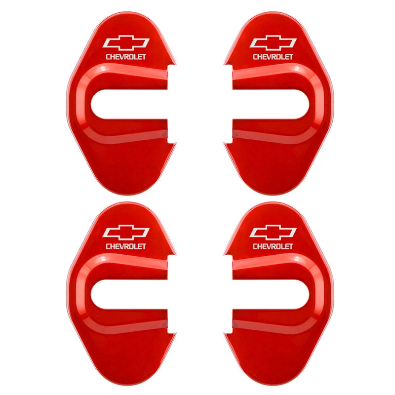 4PCS Door Lock Buckle Covers for Chevrolet, Durable Protection