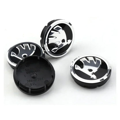 Skoda Wheel Center Hub Caps Logo – All Models