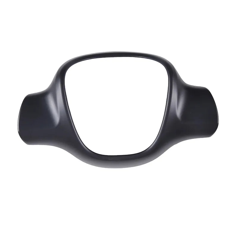 ABS Carbon Fiber Steering Wheel Cover for Smart 451 09-15 Matte black – Car Accessories | MotorWorld Marketplace