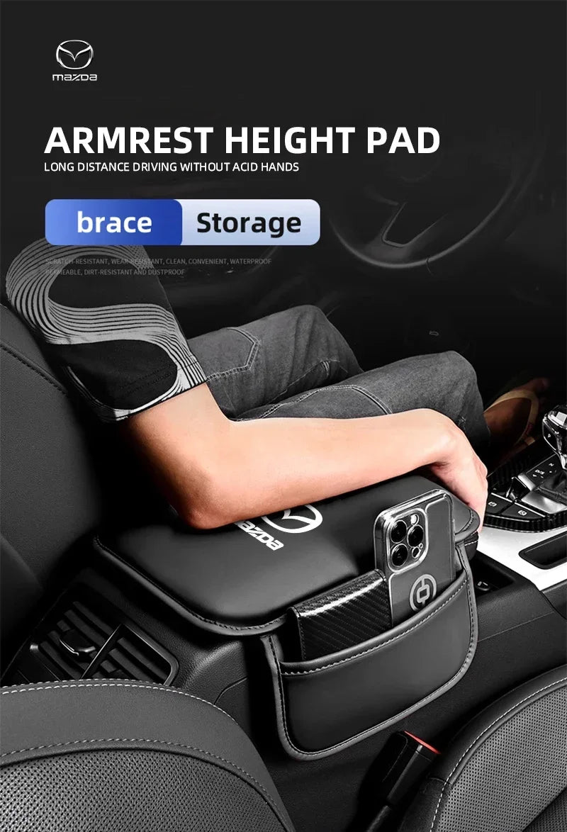Premium Armrest Pad for Mazda