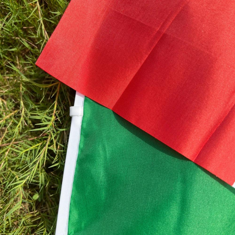 Italy Car Flag Banner 30x45cm Durable Polyester for Events