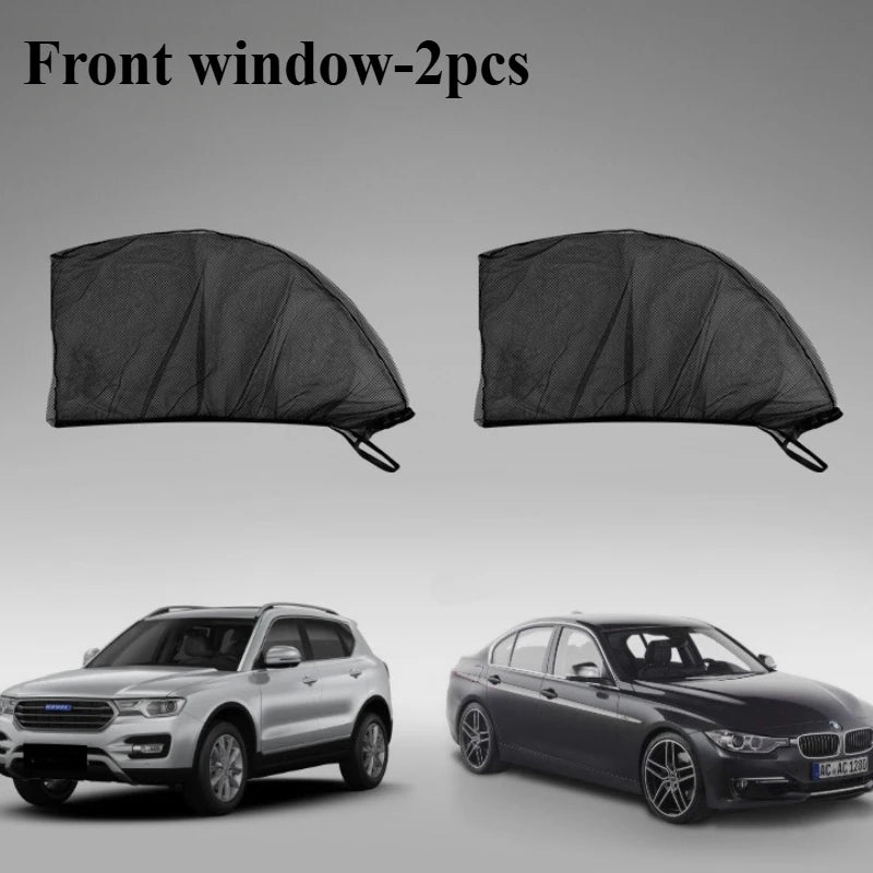Car Window Mesh Sunshade Net – Mosquito & UV Shield Front window-2pcs – Car Accessories | MotorWorld Marketplace