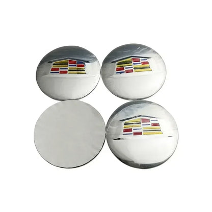(NOT SOLD TO USA) 4pcs 56mm Cadillac Wheel Center Hub Badges – Pro Fit – Car Accessories | MotorWorld Marketplace