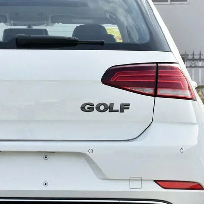 VW Golf 6 7 Rear Trunk ABS Badge Emblem Nameplate Decor