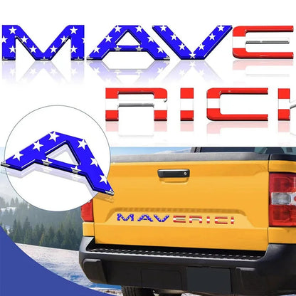 Ford Maverick Tremor Rear Trunk English Letter Emblem Decal