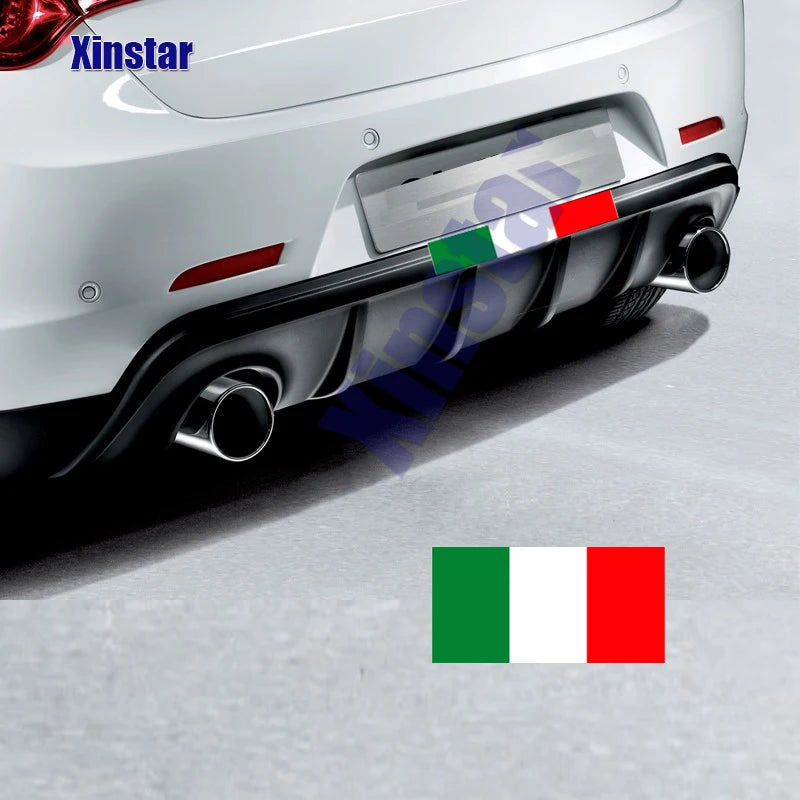 Italian Flag Grille Decals for Alfa Romeo Giulia 159 TI – Car Accessories | MotorWorld Marketplace