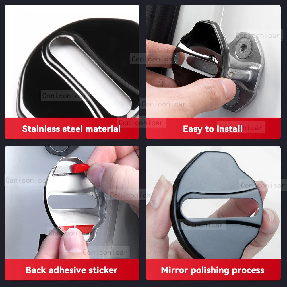 (NOT SOLD TO USA) BMW M3 G80/G81 2021-2023 SS Door Lock Cover Anti-Rust – Car Accessories | MotorWorld Marketplace
