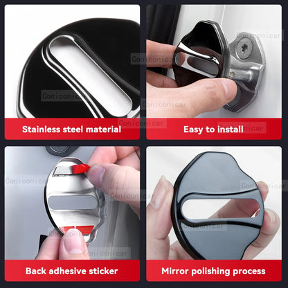 (NOT SOLD TO USA) BMW M3 G80/G81 2021-2023 SS Door Lock Cover Anti-Rust – Car Accessories | MotorWorld Marketplace