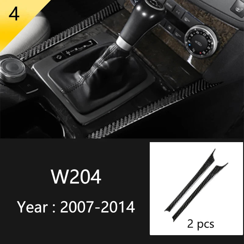 Carbon Fiber Window Trim for Mercedes C-Class W204/C180/C200 Type 4 – Car Accessories | MotorWorld Marketplace