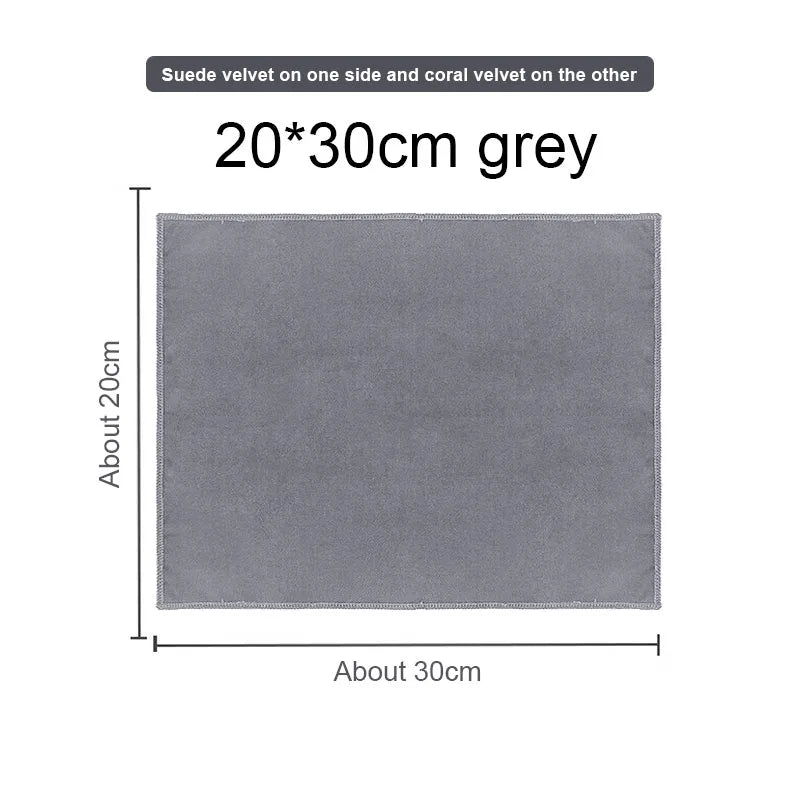 Premium Suede Leather Cleaning Cloth for Ford Models
