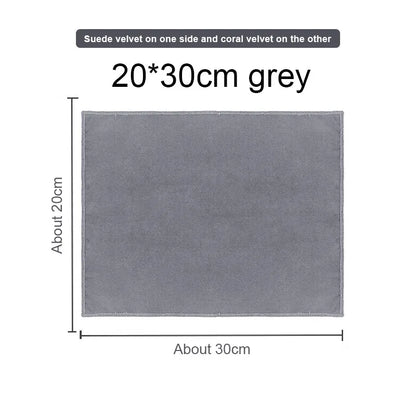 Premium Suede Leather Cleaning Cloth for Ford Models