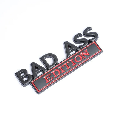 BAD ASS Edition 3D Fender Badge Emblem for Car/Truck/Moto – Car Accessories | MotorWorld Marketplace