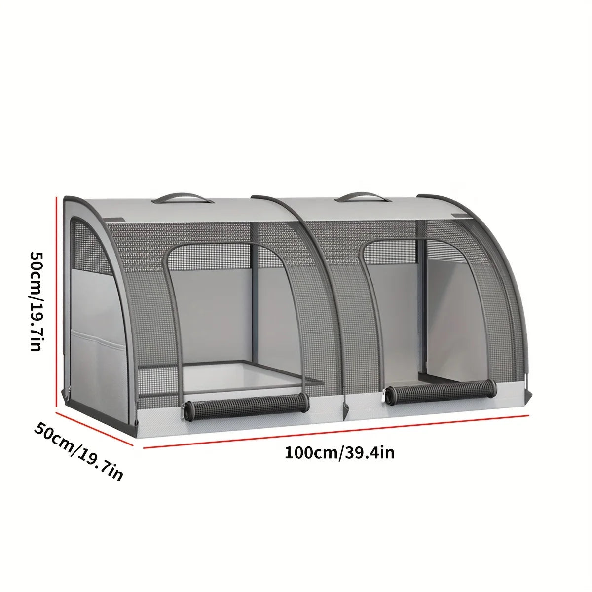 All-Season Cat Carrier Tent – Durable Pet Car Travel Shelter – Car Accessories | MotorWorld Marketplace
