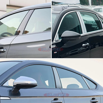 Garniture de montant avant en fibre de carbone pour Chrysler 300C 2004-2010