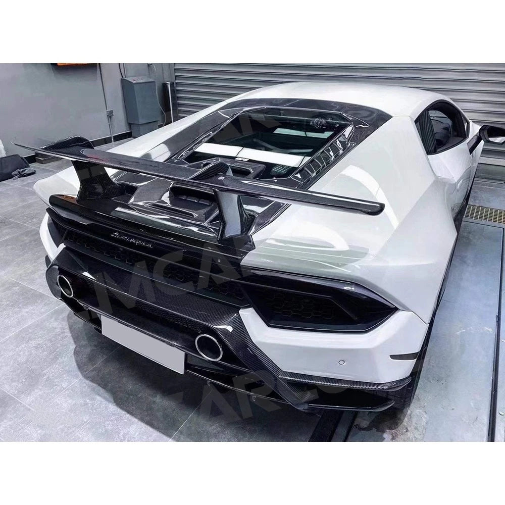 Dry Carbon Rear Trunk Lip Spoiler for Lamborghini Huracan LP580/610
