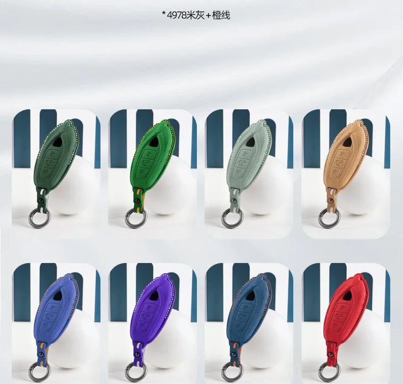 Premium Suede Key Case for Lamborghini Urus & Revuelto