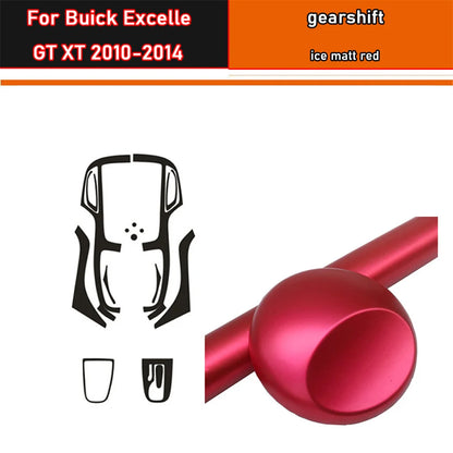 Film de protection en fibre de carbone pour panneau de vitesses Buick Excelle GT XT 10-14