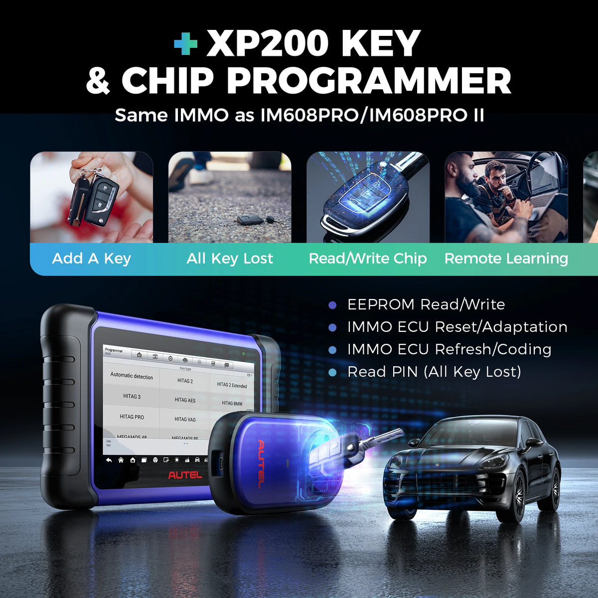 Autel MaxiIM IM508S PRO Key Programmer & OBD2 Scanner XP400PRO – Car Accessories | MotorWorld Marketplace