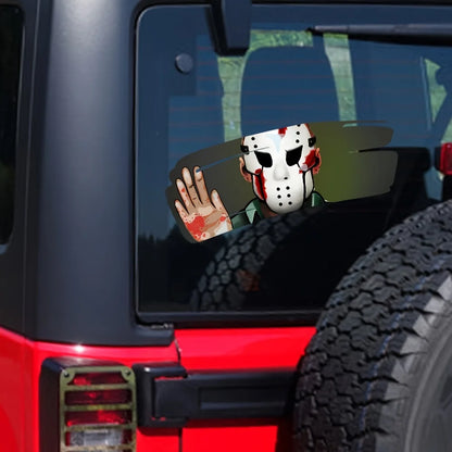Halloween 3D Peeping Car Sticker Waterproof Auto Window Decor – Car Accessories | MotorWorld Marketplace