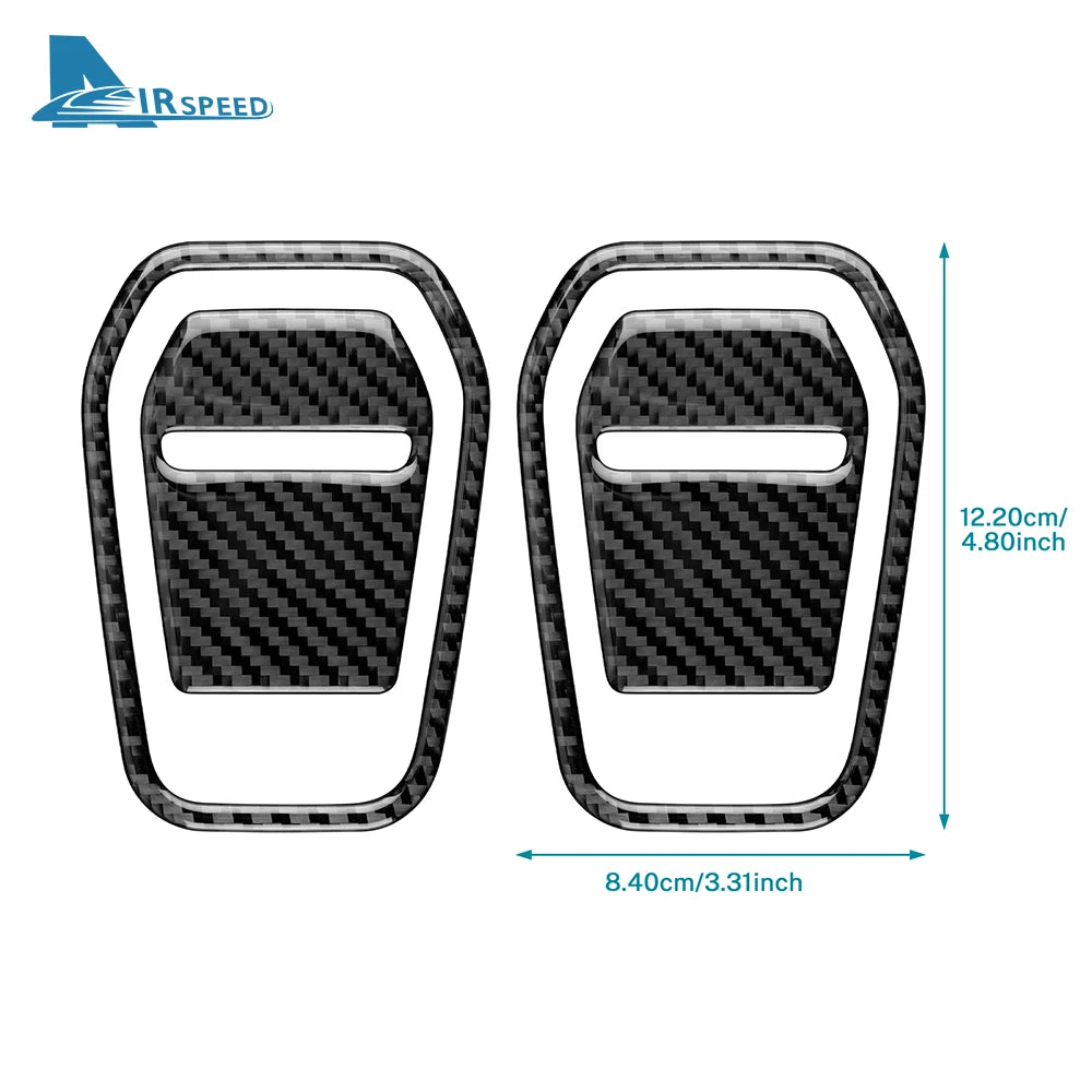 Real Carbon Fiber Seat Handle Trim for Mustang 2024-2027 – Car Accessories | MotorWorld Marketplace
