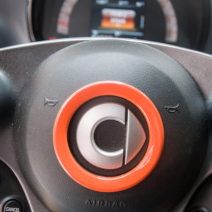 Steering Wheel Center Cap Ring for Smart 453 Fortwo/Forfour