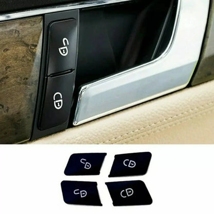 Mercedes W204/W212 Door Lock Switch Cover Set 4-Door