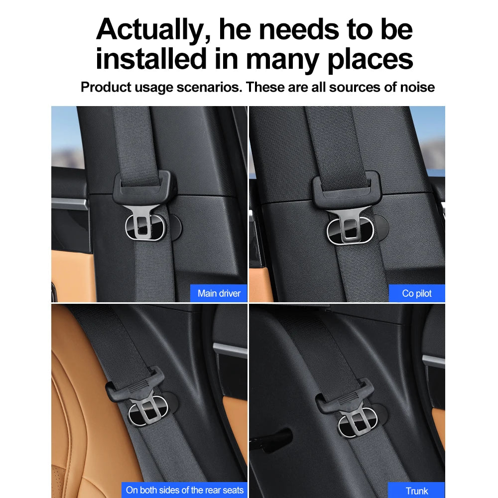 Universal Adjustable Seat Belt Clip – Secure, Pro-Grade Fixing – Car Accessories | MotorWorld Marketplace
