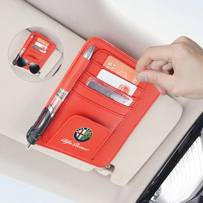 Alfa Romeo Sun Visor Organizer Clip—Pro Storage Solution
