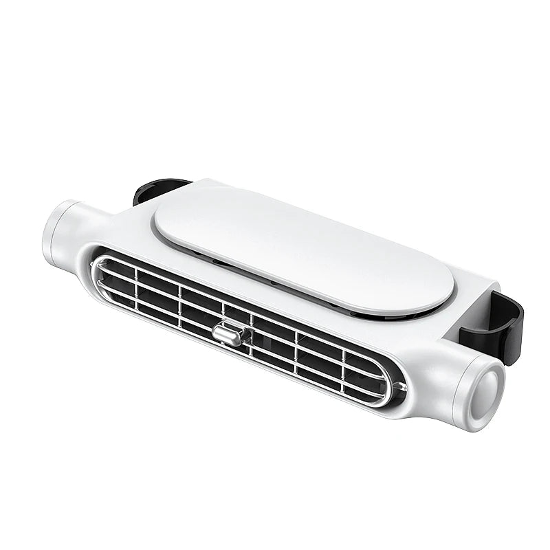 USB Car Seat Cooling Fan – Efficient Rear Backrest AC WHITE – Car Accessories | MotorWorld Marketplace