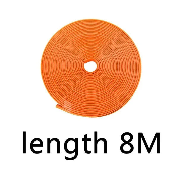 8M Universal Rim Protector Strip – Professional Wheel Edge Guard 8m-orange – Car Accessories | MotorWorld Marketplace