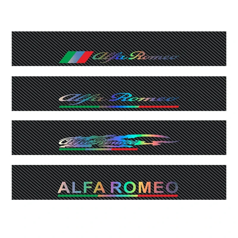 Carbon Fibre Alfa Romeo Windshield Decal - Fits Giulia, Stelvio – Car Accessories | MotorWorld Marketplace