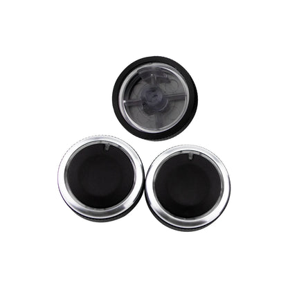 Lot de 3 boutons de climatisation en aluminium pour Chevrolet Sail 2008-2014 