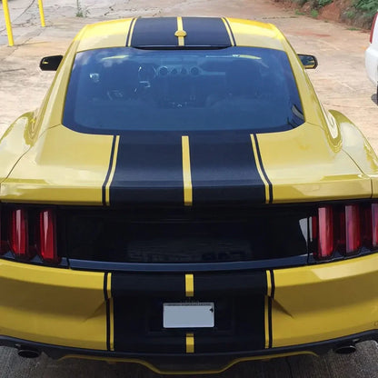 Mustang EcoBoost Shelby GT Hood & Roof Stripe Decal Set – Car Accessories | MotorWorld Marketplace
