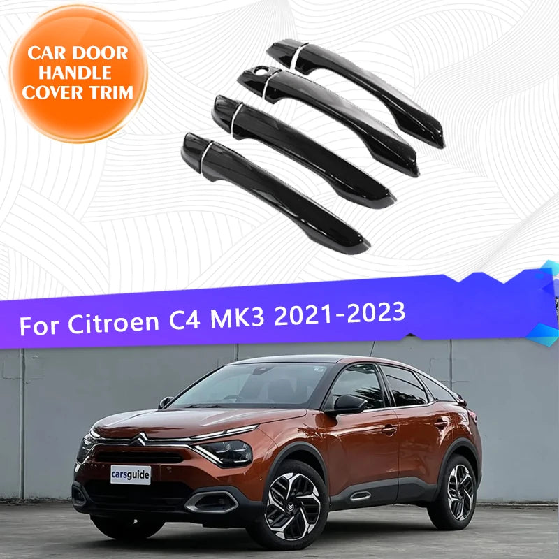 Citroen C4 MK3 2021-2023 Door Handle Trim Cover Rustproof – Car Accessories | MotorWorld Marketplace