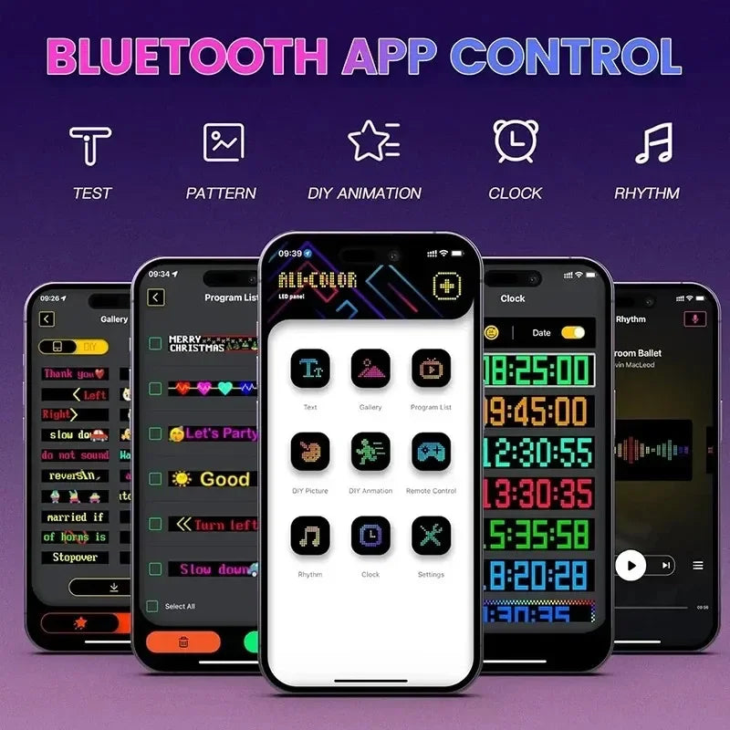 App-Controlled LED Devil Eye Sign, Programmable, USB, Truck – Car Accessories | MotorWorld Marketplace