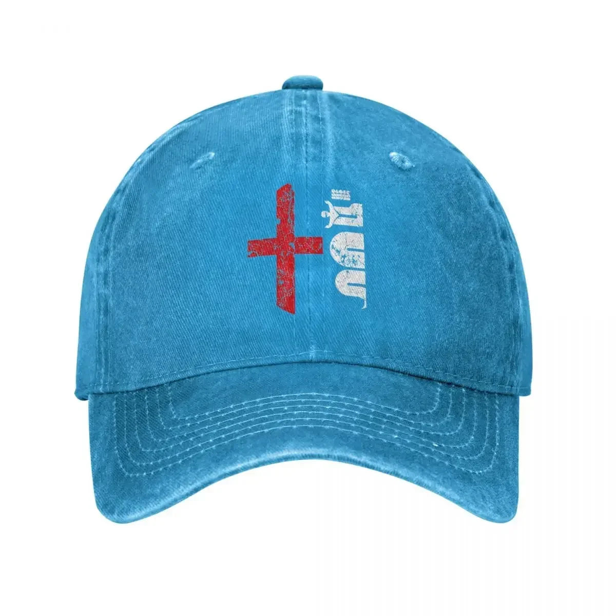 A-Alfas Romeo Emblem Distressed Unisex Baseball Cap