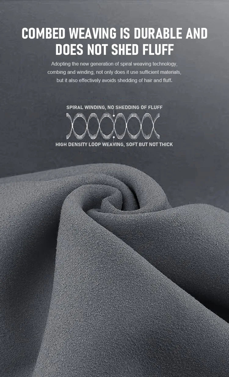 Premium Suede Leather Cleaning Cloth for Ford Models