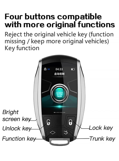 Clé intelligente universelle LCD B-One pour BMW, Benz, Audi et plus