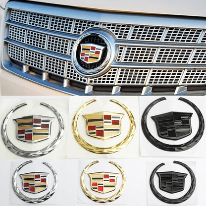 (NOT SOLD TO USA) Cadillac Emblem Badge for SRX ATS XTS 2017-2021, 1PC – Car Accessories | MotorWorld Marketplace