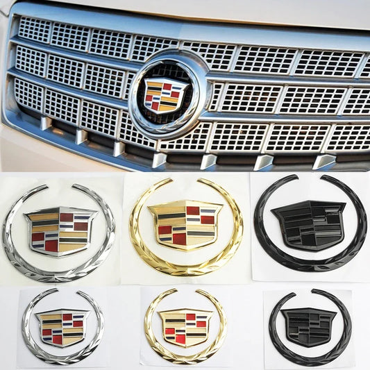 (NOT SOLD TO USA) Cadillac Emblem Badge for SRX ATS XTS 2017-2021, 1PC – Car Accessories | MotorWorld Marketplace