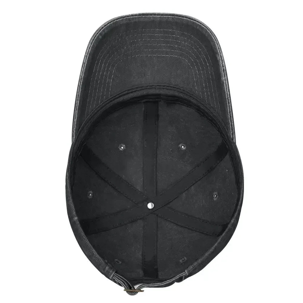 A-Alfas Romeo Emblem Distressed Unisex Baseball Cap