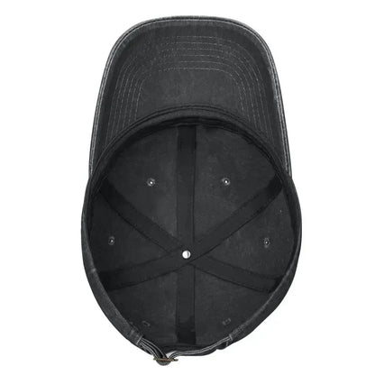 A-Alfas Romeo Emblem Distressed Unisex Baseball Cap