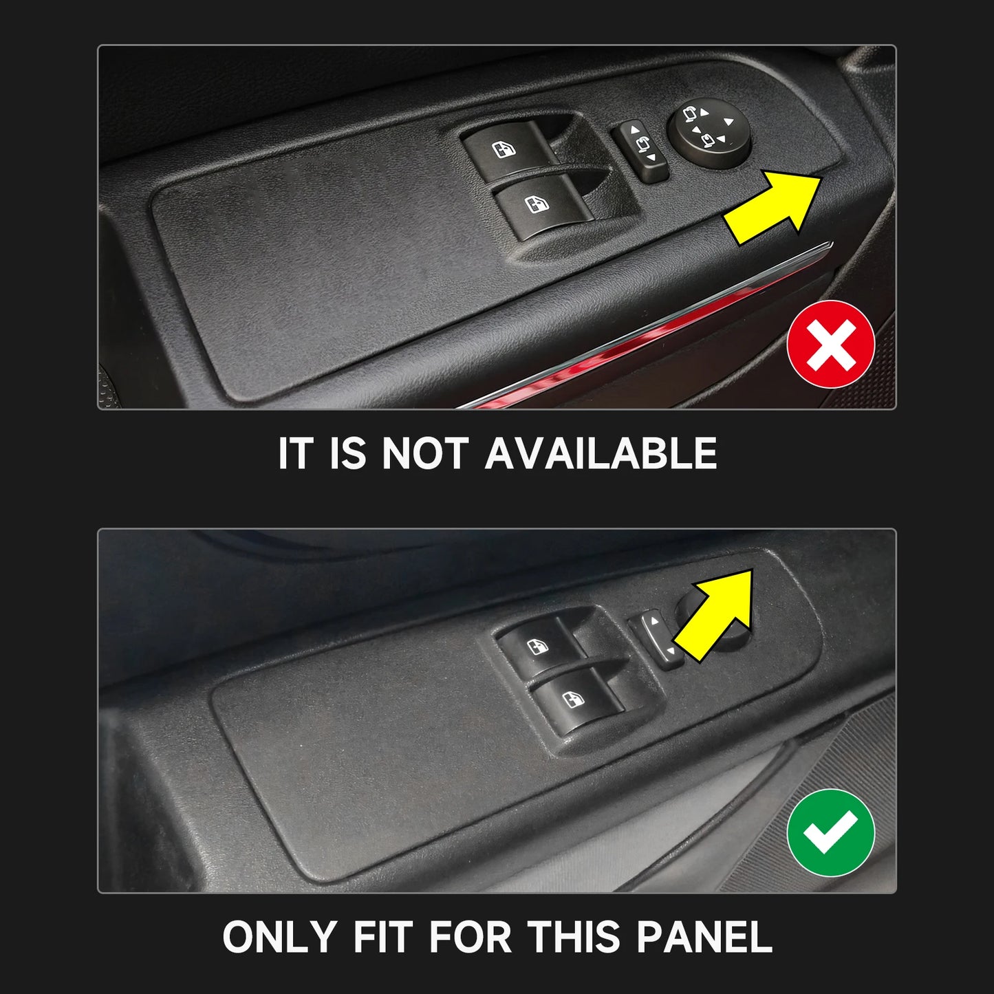 (NOT SOLD TO USA) Fiat Grande Punto 199 Carbon Fiber Window Switch Panel Trim – Car Accessories | MotorWorld Marketplace