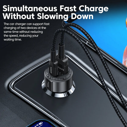 50W QC PD 3.0 USB-C Car Charger, Fast Charge 4.0 – Car Accessories | MotorWorld Marketplace