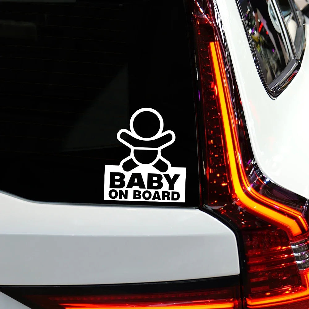 Baby on Board Safety Sticker – Durable Vinyl Car Decal Sign – Car Accessories | MotorWorld Marketplace