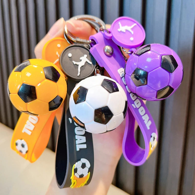 Football Keychain For Fan PVC Soft Glue Soccer Pendant Keychain Accessories Bag Decoration World Cup Souvenirs Key Chain Gifts – Car Accessories | MotorWorld Marketplace